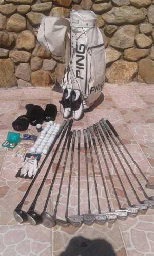 Juego De Palos De Golf Ping Eye 2 Con Maleta Y Acc.