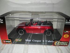 Mini Cooper S Diecast Escala 1:32 Burago