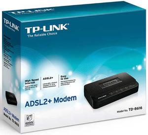 Modem Tp-link Td- Adsl2 Compatible Con Aba Nuevos