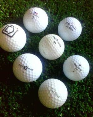 Pelotas De Golf Importadas (usadas) Varias Marcas