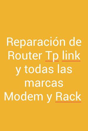 Reparacion Modems Tp Link Y Todas Las Marcas