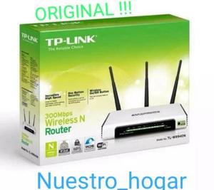 Router Inalambrico Tp Link 300mbps Wifi 3 Antenas Tl-wr940n