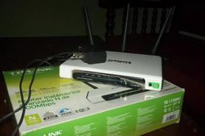 Router Tplink Wr941nd, Tres Antenas.