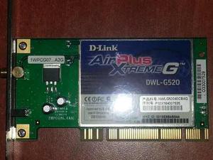 Tarjeta De Red Inalambrica Pci D-link Airplus Xtreme 950mil