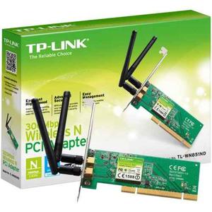 Tp-link Wireless N300 Pci Adapter, 2.4ghz 300mbps