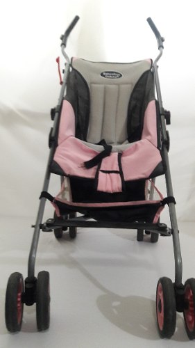 Coche Paraguas Infantil Bebesitos Deluxe Rosado