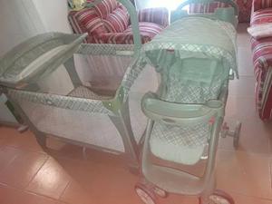 Coche Y Corral Graco En Excelente Estado