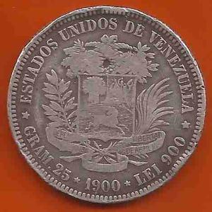 5 Bs De , Fuerte De Plata 25 Gr, Muy Bonito