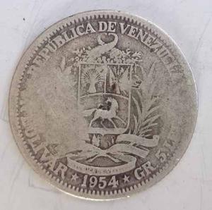 Agradable Bolivar De Plata Moneda De Venezuela De .