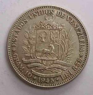 Agradable Moneda De Venezuela 2 Bolivares De .