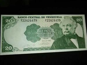 Billete De 20bs, Mayo 