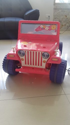 Carro De Bateria Jeep De Nina