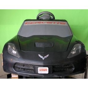 Carro Montable Fisher Price Corvette Negro