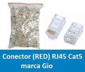 Conector Rj45 Cat5e (50 Unidades) Gio