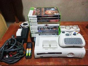 Consola De Xbox ) Juegos Originales + Accesorios