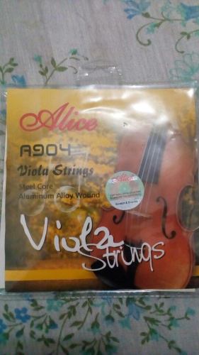 Cuerdas Do Y Re Para Viola Alice, Nuevas