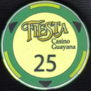 Ficha De 25 Del Casino Guayana Fiesta M