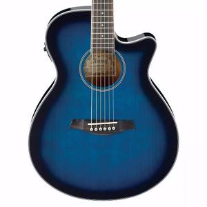 Guitarra Electroacústica Ibanez Azul Transparente