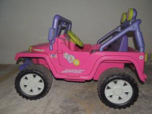 Jeep Barbie Rosado Para Niñas