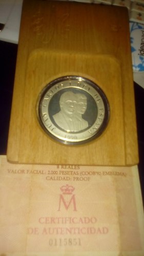 Moneda  Pesetas Plata  Emblema Oficial