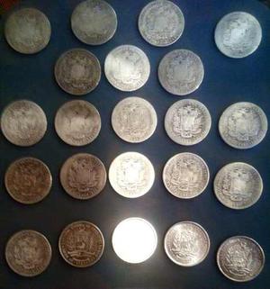 Monedas De Dos Bolivares, Fuertes, Doblones Y Medallas