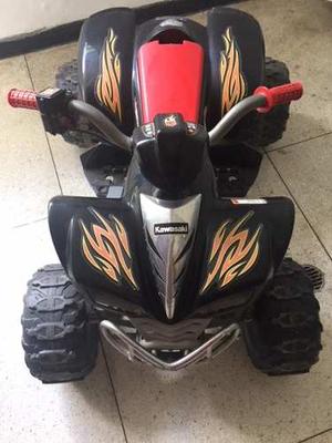 Moto Atv Power Wheels Kawasaki Kfx A Bateria 6v Para Niños