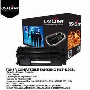 Toner Compatible Samsung Mlt-d205l Ml nd Scx-fd
