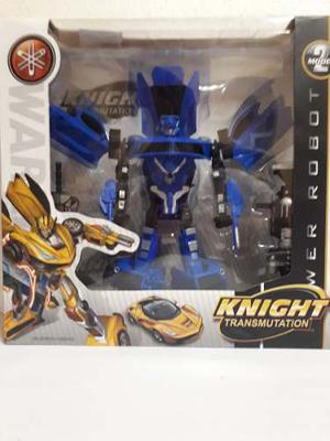 Transformers Power Robot Knight Color Azul