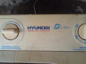 Lavadora Hyundai 5 Kg. Usada