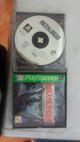 Vendo Metal Gear Solid Original Ps1