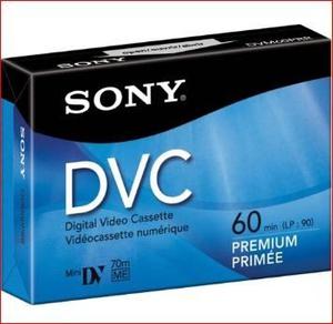 Cintas De Video Mini Dv Sony De 60min
