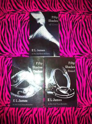 Fifty Shades Of Grey- Trilogía En Inglés