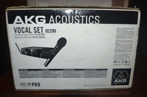 Microfono Inalambrico Akg Vocal Set Wms40 Pro. Original