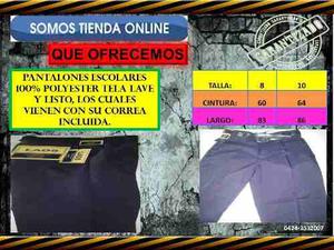 Pantalón Escolar Talla10