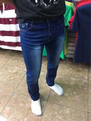 Pantalon Jeans De Niño Marca Pitbull Stretch Skinny