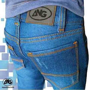 Pantalon Juvenil De Jeans Expandex Ang Tallas 10al16