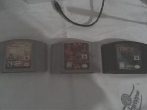 3 Juegos De Nintendo 64 En Perfecto Estado