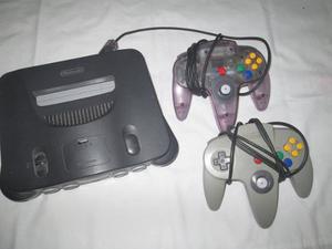 Consola Nintendo 64 Como Nueva ! Incluye Dos Controles.