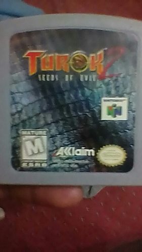 Juego De Turok 2 Para N64
