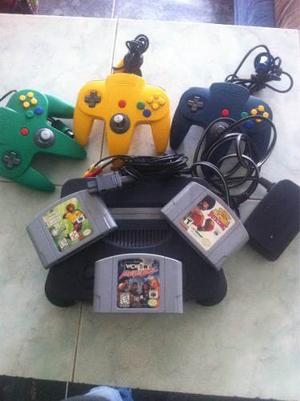 Nintendo 64 3controles 3 Juegos Leer