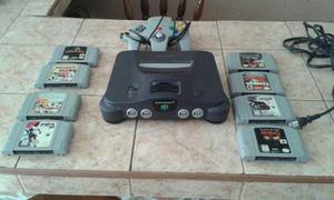Nintendo 64 Y 7 Juegos