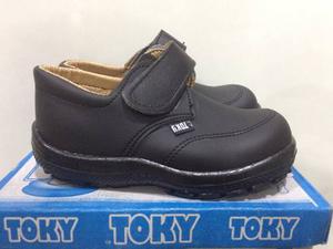 Zapatos Toky Para Niños Talla 24 Escolar Colegial