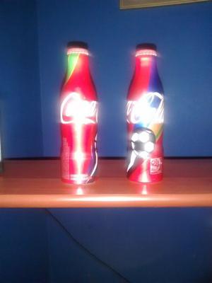 Antiguedad: Botellas Aluminio Coca-cola. Mundial Surafrica.