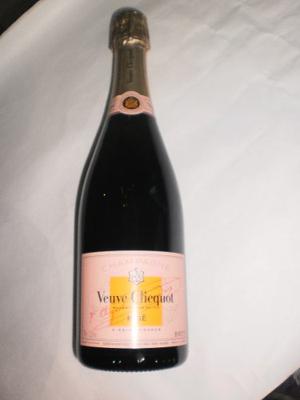 Botella De Champagne Veuve Clicquot Ponsardin Rosé