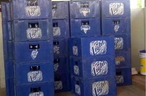 Cajas De Cervezas Polar Vacios 40 Cajas Todos Con Sus Botell