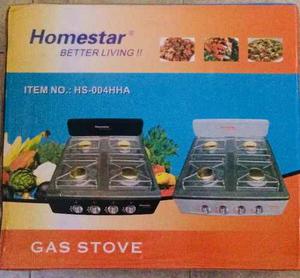 Cocina A Gas 4 Hornillas Homestar