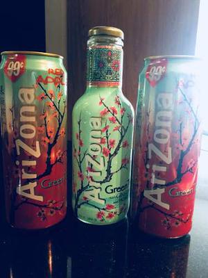 Colección De Botellas Y Latas Arizona