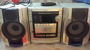 Compact Disc Stereo System Digital Am Fm Aiwa Doble Casetera