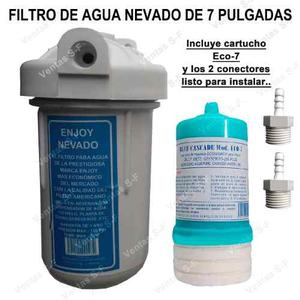 Filtro De Agua Nevado Para + Plantas Ozono + Neveras