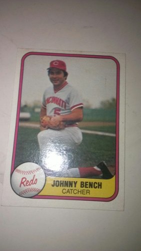 Johnny Bench Fleer 81